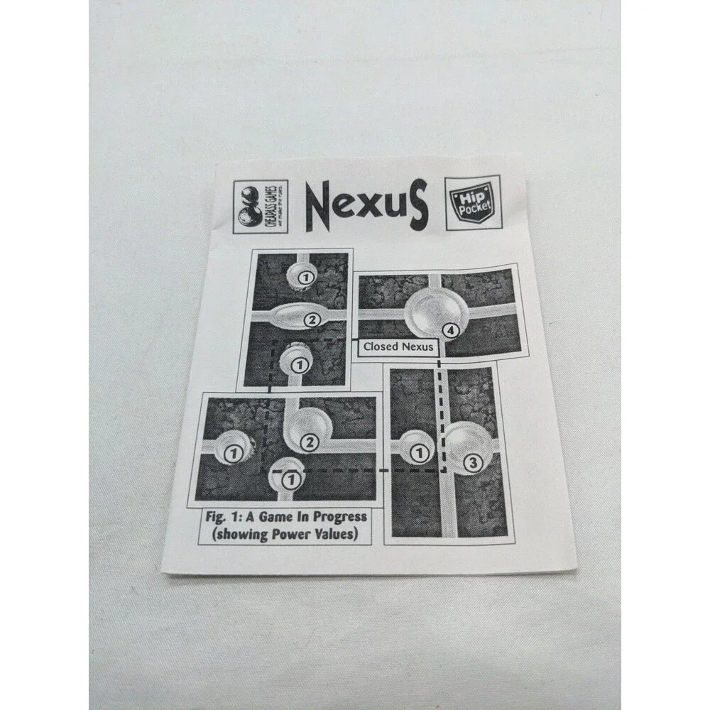 Cheapass Games Nexus Card Game Hip Pocket Game Complete